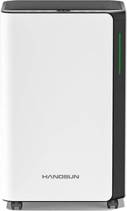 Hangsun 20L/Day Dehumidifiers for Home Dehumidifier for Drying Clothes and Damp with Digital Humidity Display, Continuous Drainage, 24 Hour Timer, Ideal for Laundry Room, Basement, Bedroom, Bathroom