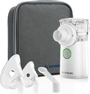 Hangsun Nebuliser Machine for Adults & Kids, Portable Handheld Silent Inhaler Machine CN750 with Storage Bag, Easy to Use and Clean for Travel and Home Use