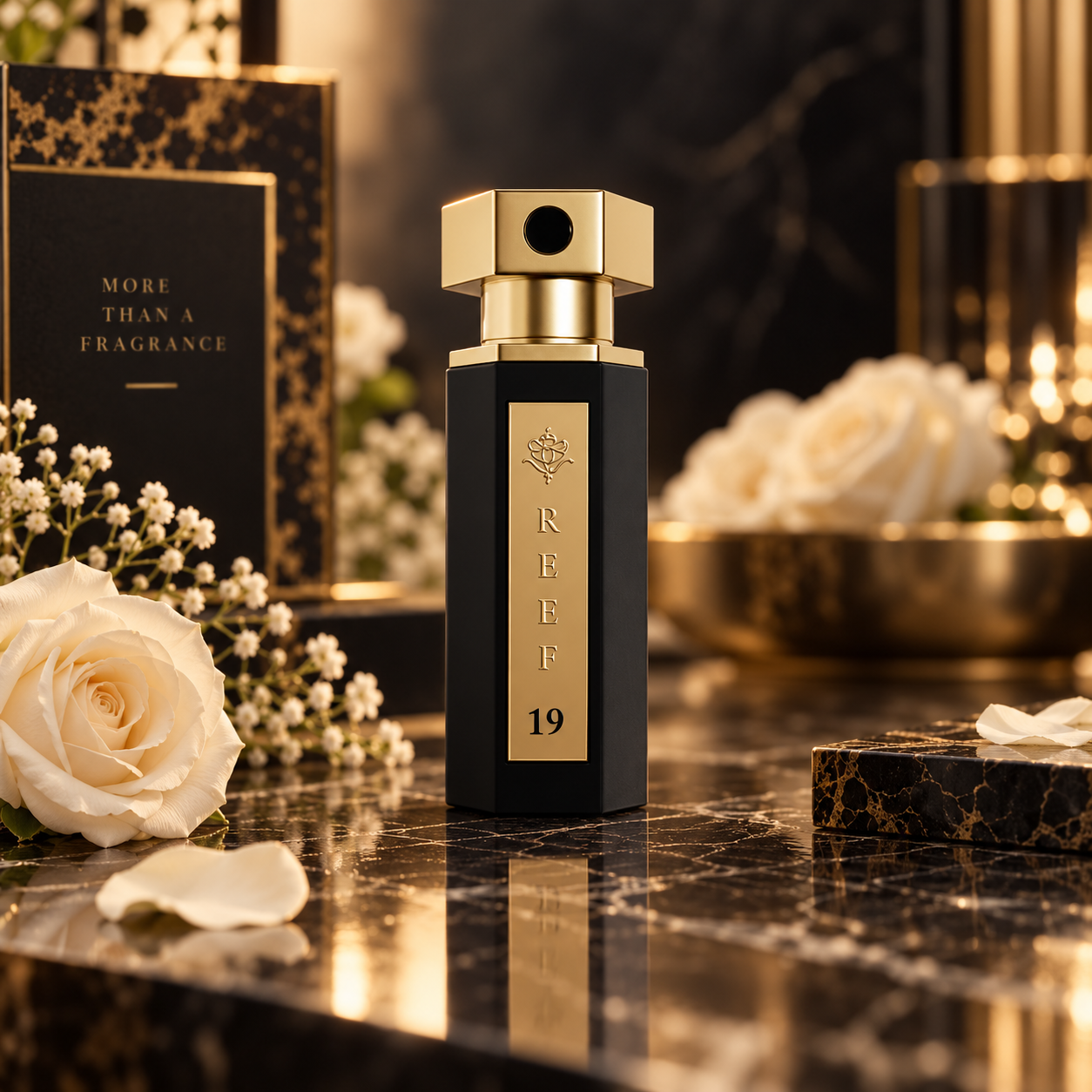 REEF 19 Eau de Parfum 100ml | Unisex Floral Musk Fragrance