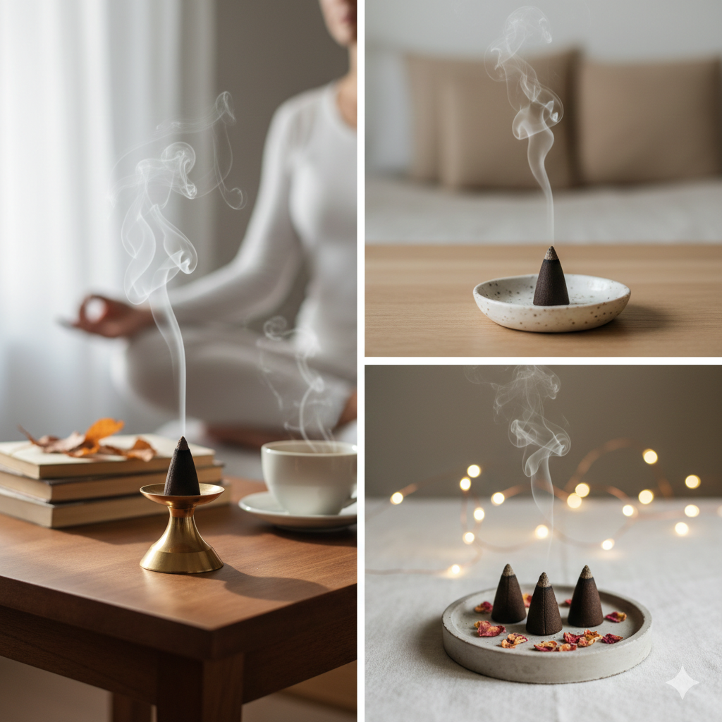 Velvet Cocoa – Oud Incense Cones