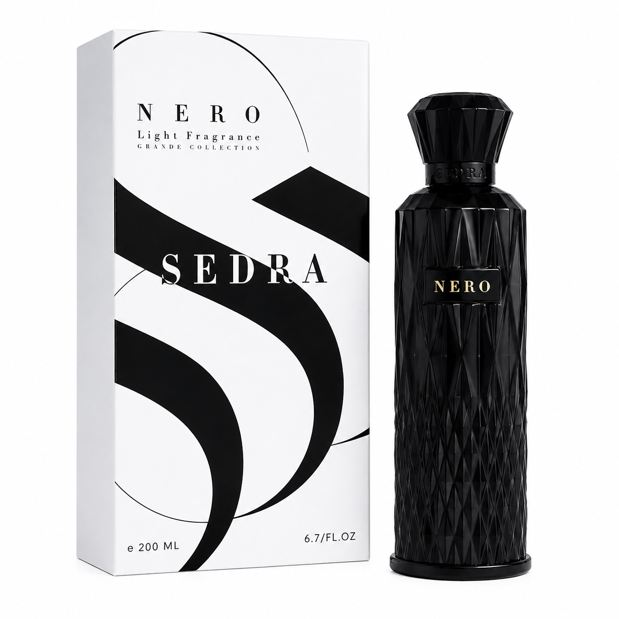 Sedra Nero Light Fragrance Eau de Parfum 200ml | Grande Collection