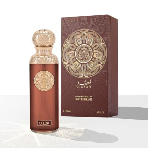 Gissah La Luna Eau de Parfum 200ml – Luxury Unisex Oriental Ambery Woody Perfume