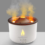 InFanso 360ML Essential Oil Diffuser Volcano Humidifier 2 Mode Flame Diffuser for Spa Home Office Yoga Aromatherapy Diffuser Auto-Off Protection